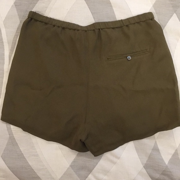 Haute Hippie Olive Green Shorts Size xs - Picture 2 of 3